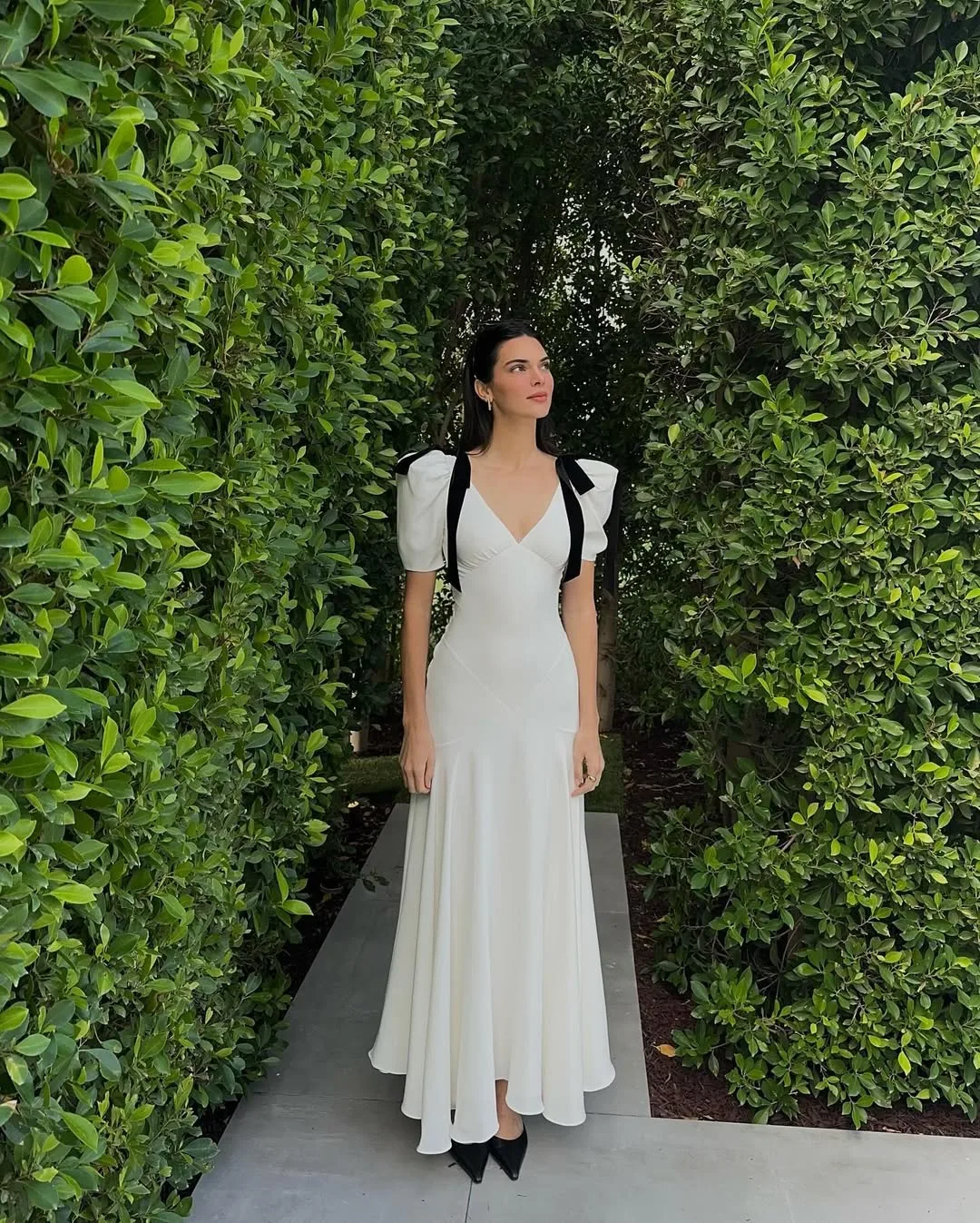kendalljenner váy maxi sang trọng
