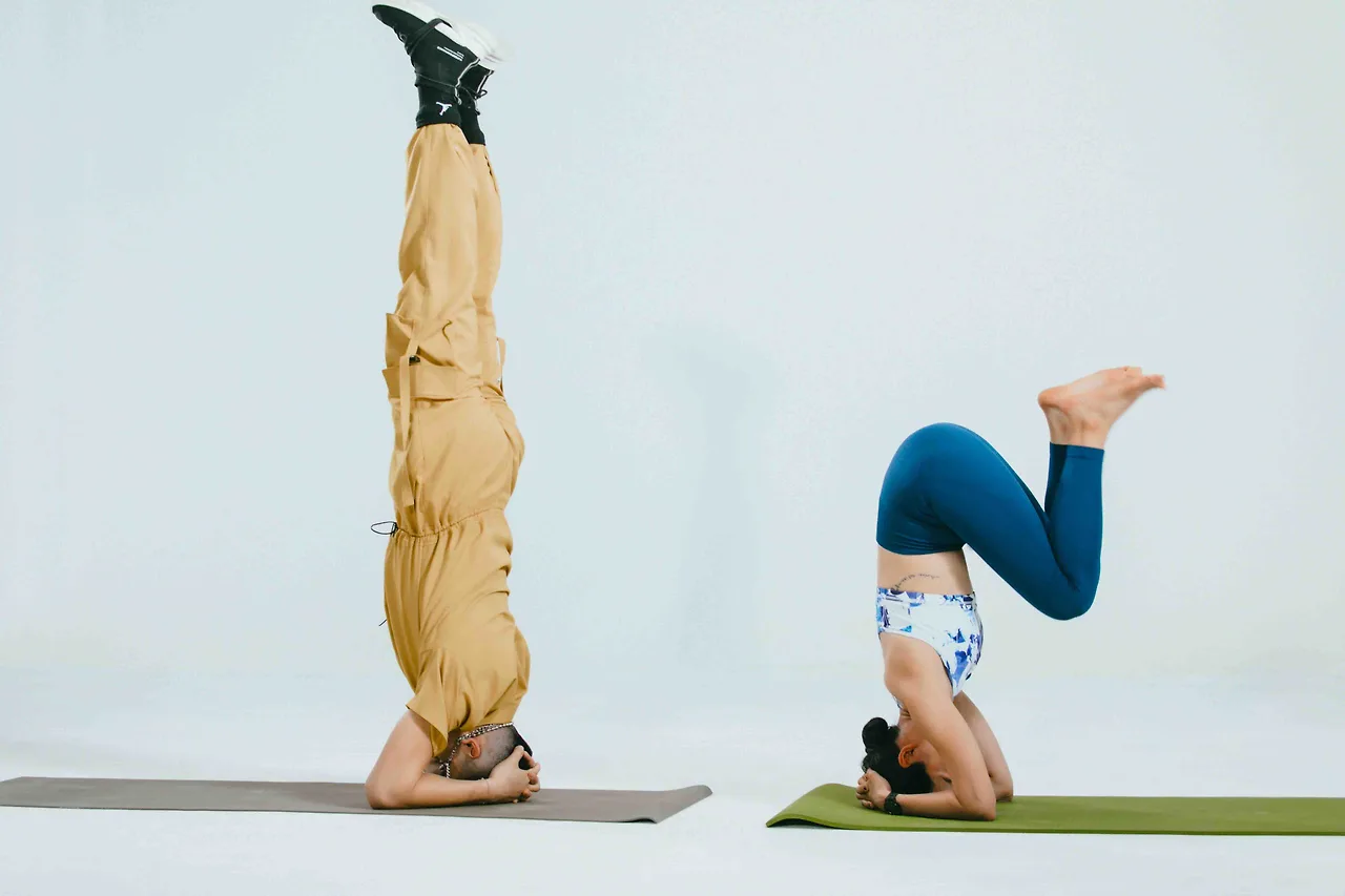 trọng hiếu tập yoga