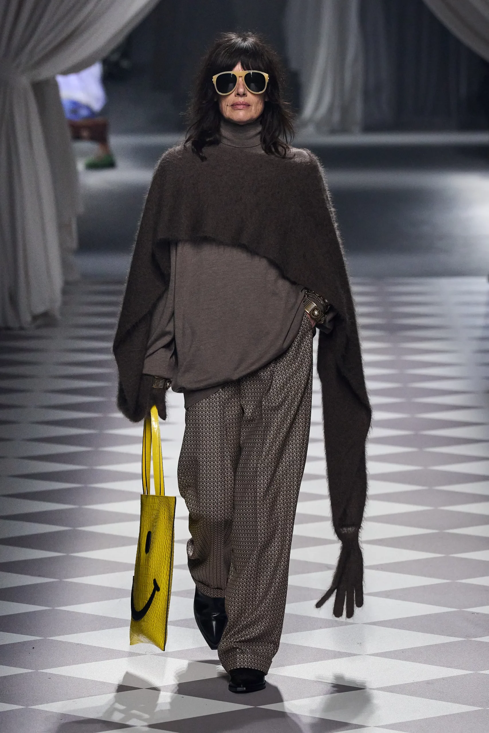 Moschino Thu - Đông 2024. (Ảnh: Getty Images)