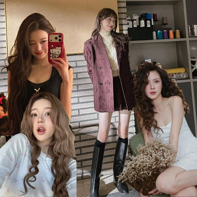 4 kiểu tóc uốn đẹp đang được yêu thích: tóc xoăn sóng lớn thanh lịch, tóc xoăn hippie phóng khoáng, tóc uốn lơi tự nhiên và tóc uốn layer thời thượng.
