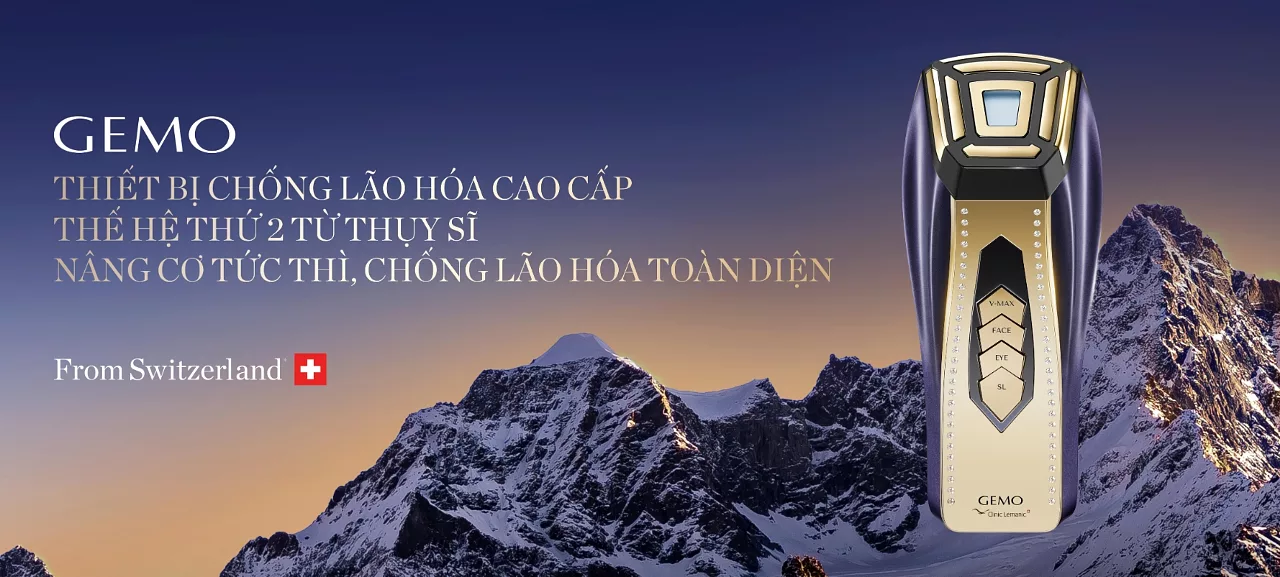 gemo - thương hiệu thiết bị chống lão hóa hàng đầu