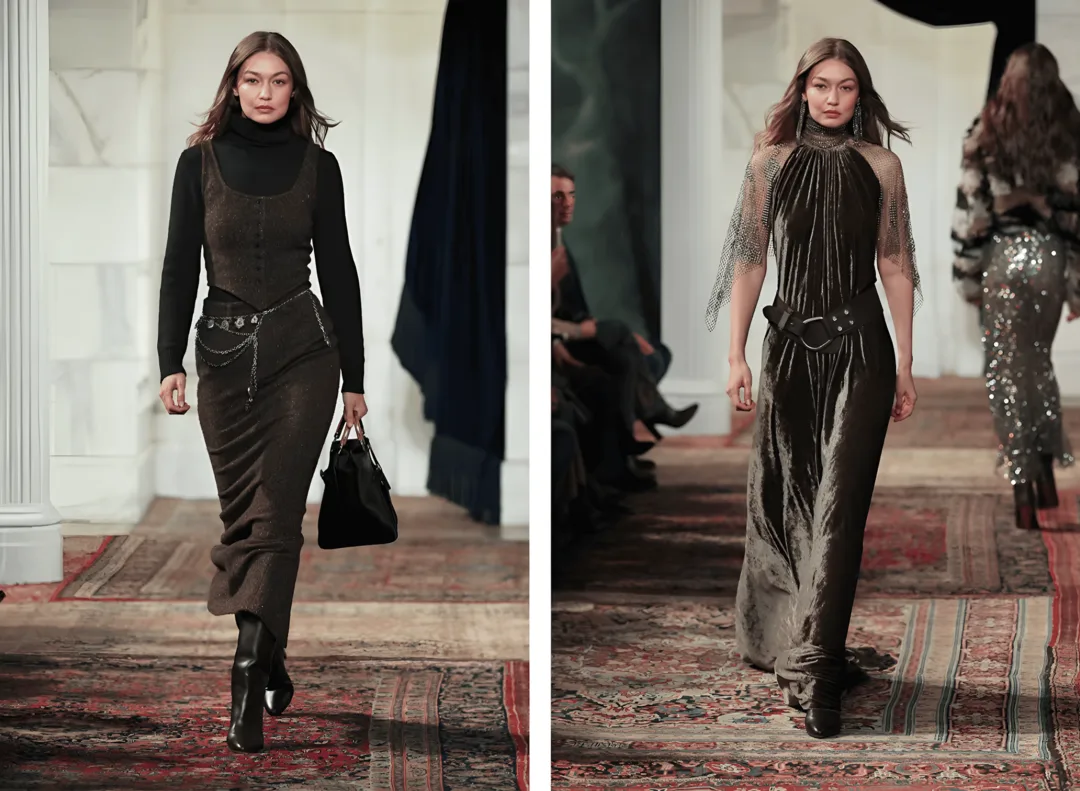 Gigi Hadid đã có màn tái xuất sàn diễn đầu tiên trong năm 2026 đầy ấn tượng khi đảm nhận vai trò mở màn cho show diễn Thu/Đông 2026 của Ralph Lauren.