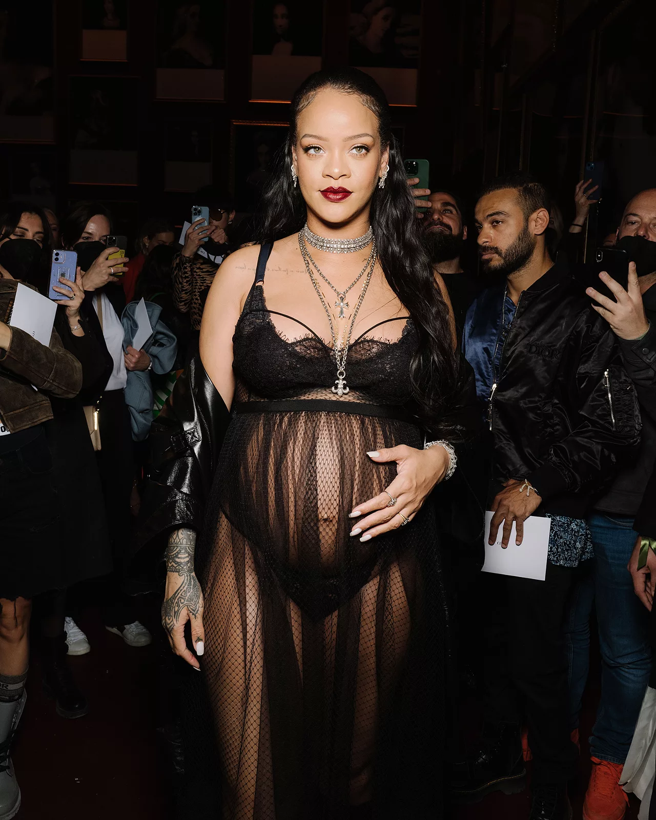rihanna Dior ready-to-wear Thu Đông 2022