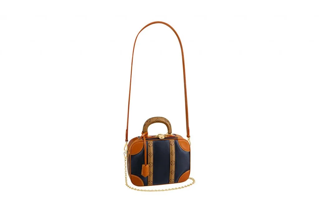 túi xách Louis Vuitton mini luggage màu nâu