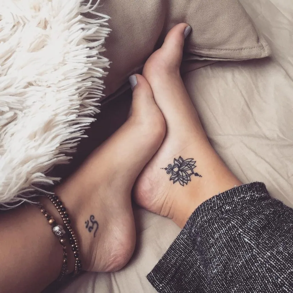 hình xăm cổ chân 29 hình xăm cổ chân 29