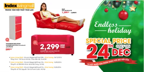 Trung Tâm Nội Thất Index Living Mall chính thức ra mắt tại Việt Nam