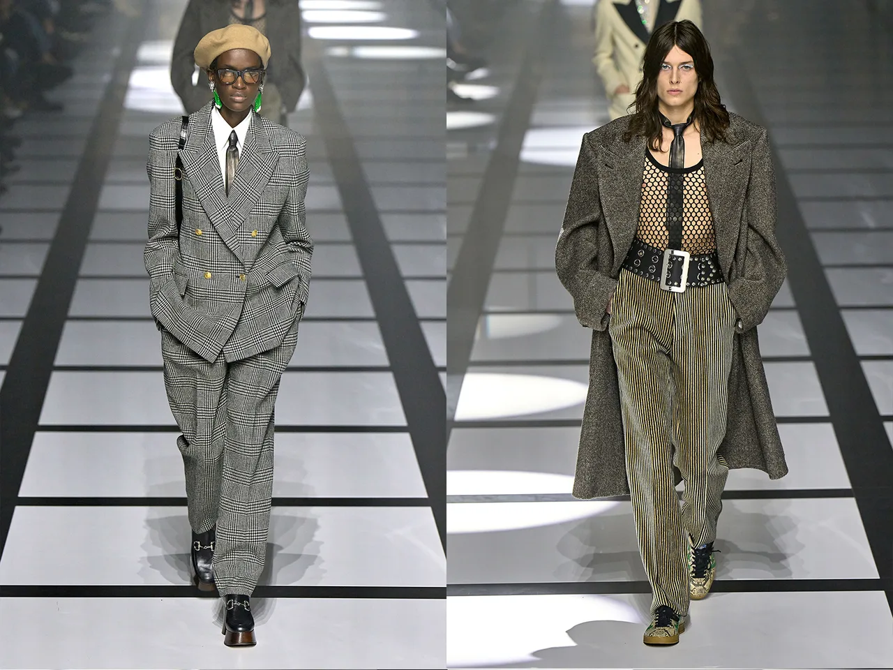 gucci adidas thu đông 2022 look 34 35