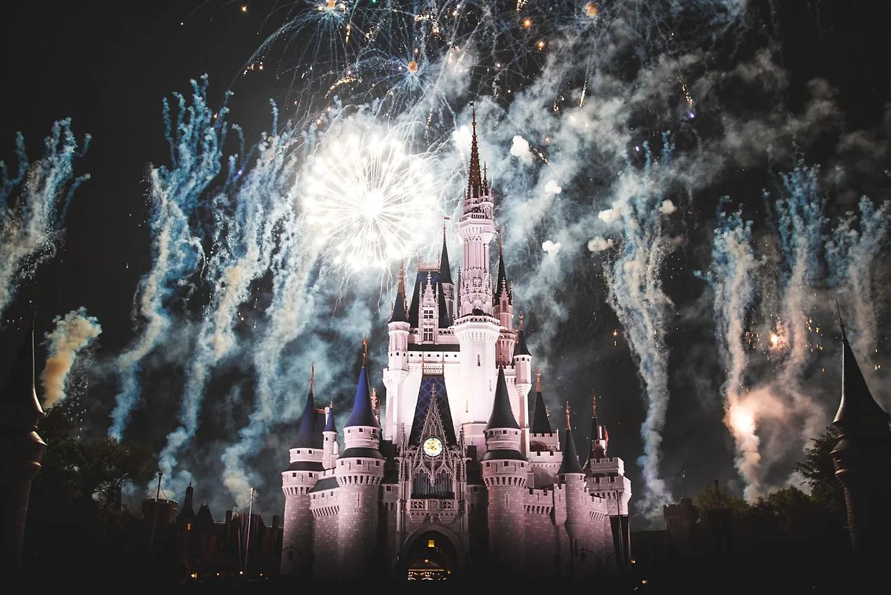 tiktok công viên disney