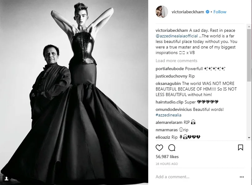 Nhà thiết kế đại tài Azzedine Alaïa qua đời Nhà thiết kế đại tài Azzedine Alaïa qua đời