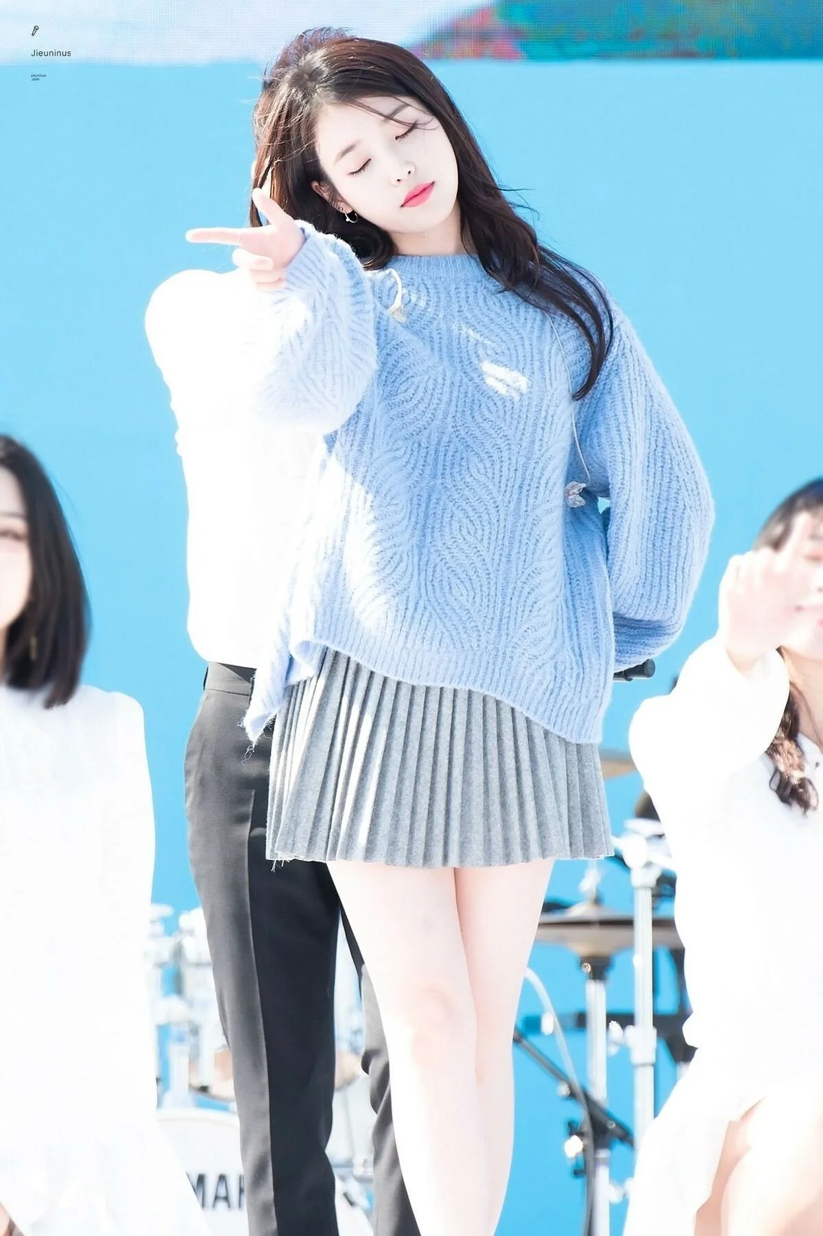 Lee Jieun trên sân khấu