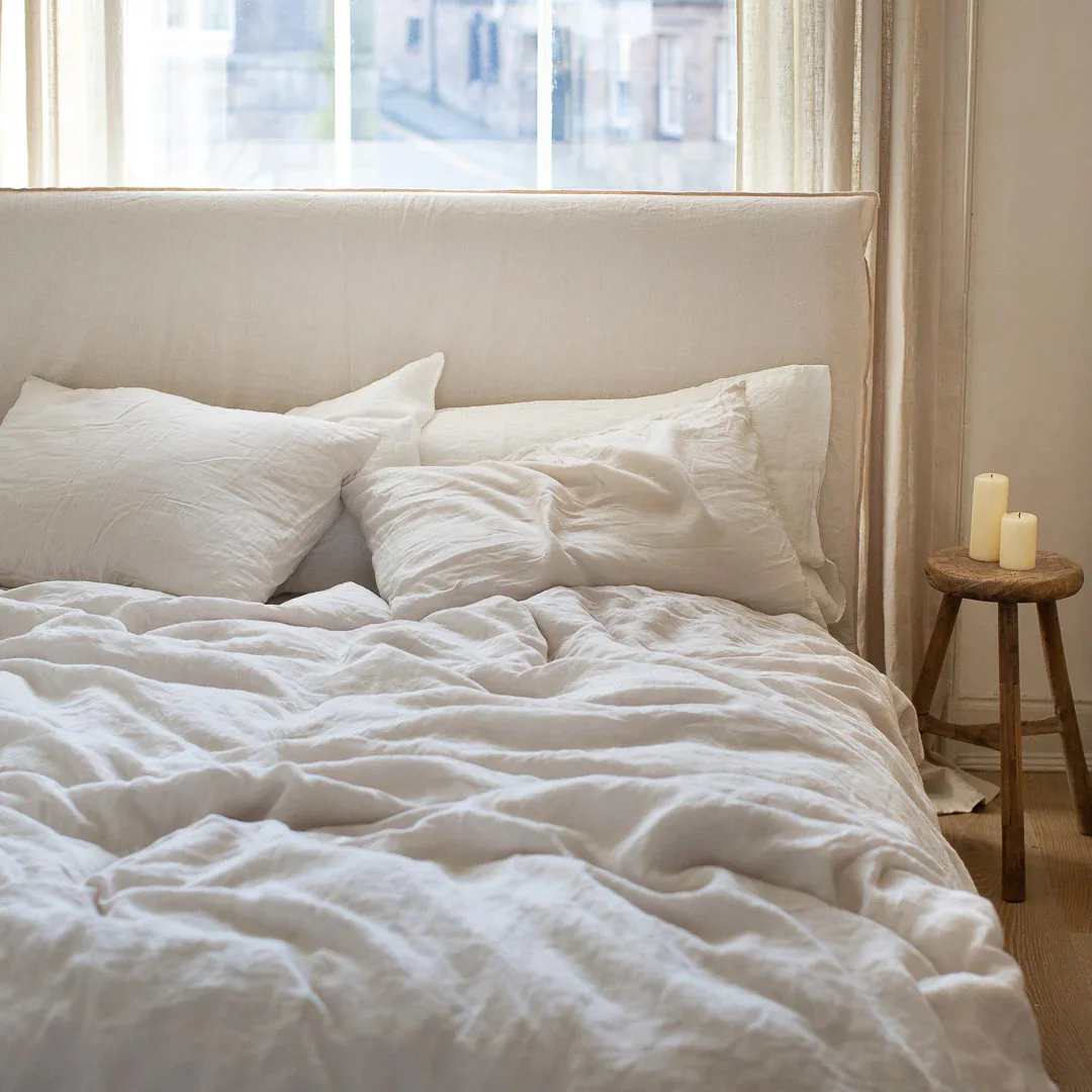 chăn ga gối đệm washed linen