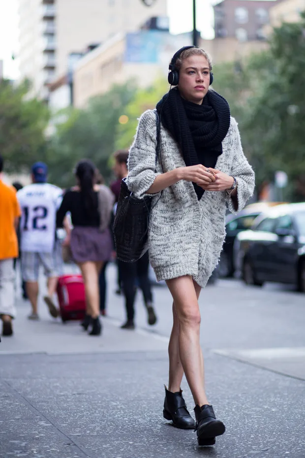 elle style calendar: ao cardigan