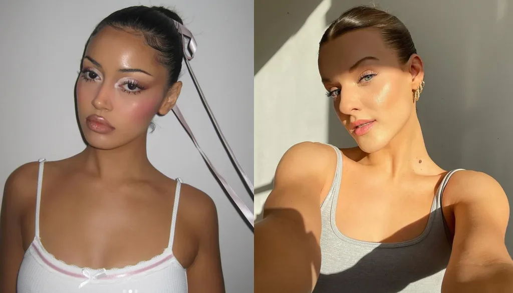 Xu hướng trang điểm balletcore. Xu hướng trang điểm balletcore.