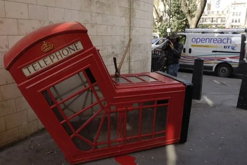 Tác phẩm của Banksy ở London