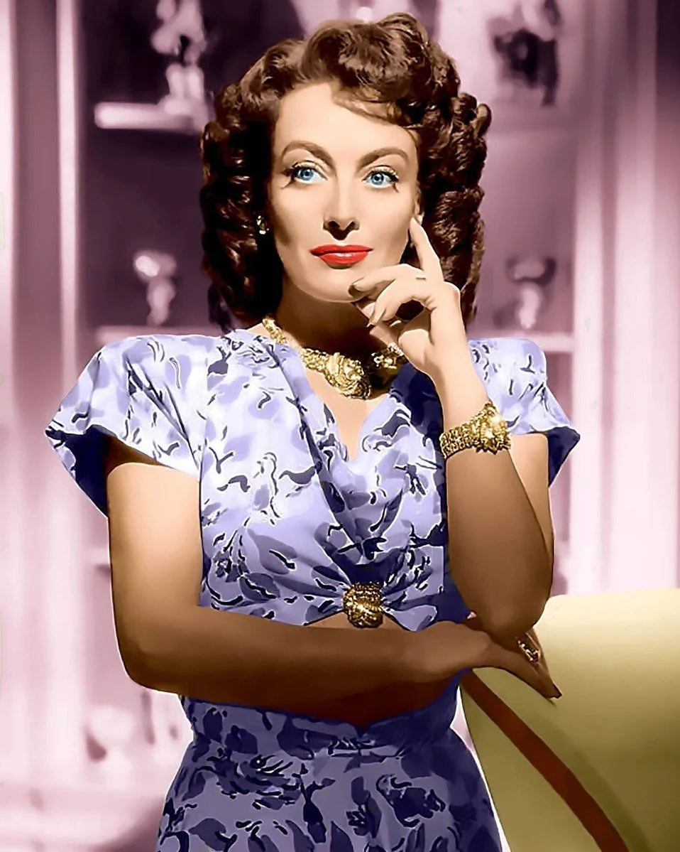 trang điểm mịn lì thập niên 40 trang điểm mịn lì joan crawford