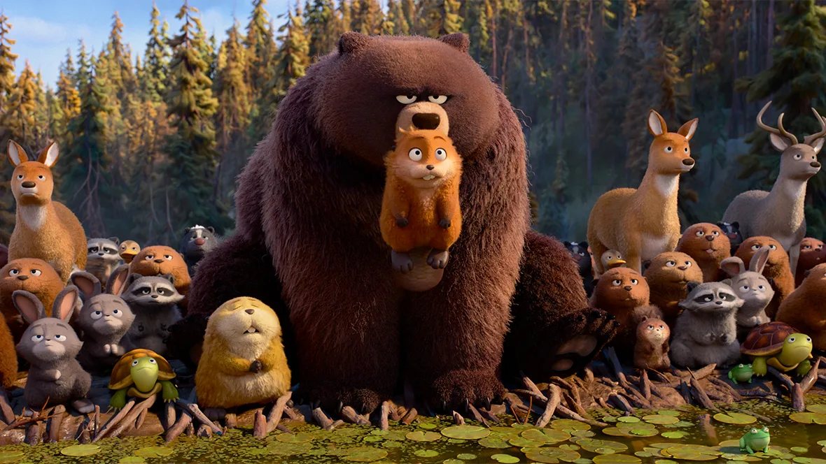 Phim hoppers mang đến góc nhìn mới về việc bảo vệ môi trường. Ảnh: Pixar.