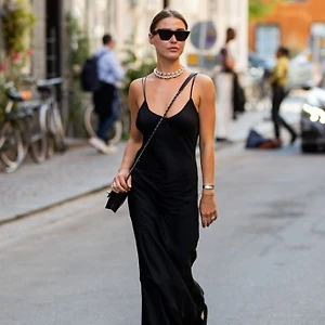 đầm hai dây slip dress