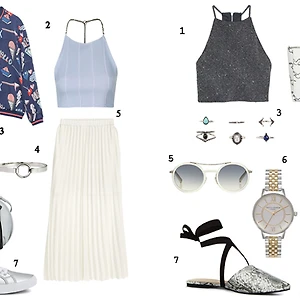 ELLE Style Calendar: Áo crop top (30/5 – 5/6)