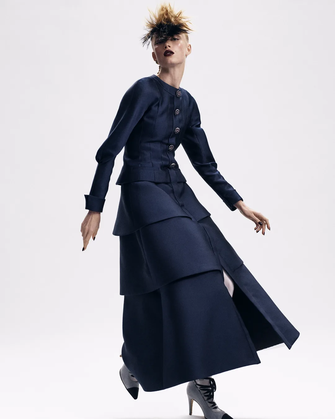 bst chanel haute couture thu đông 2020 look 27