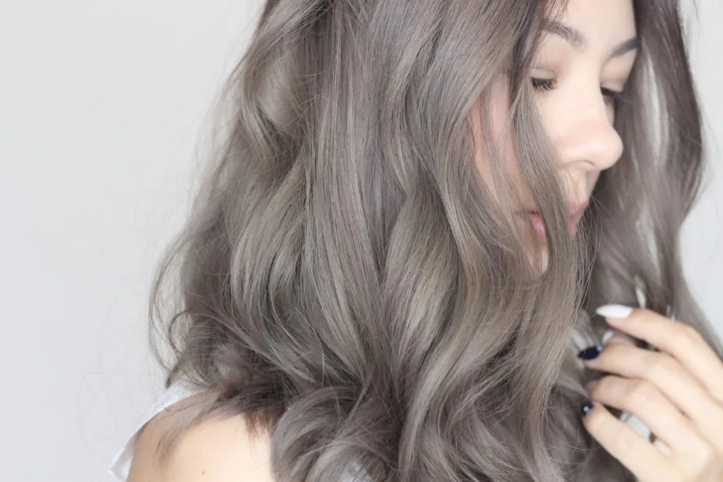 tóc nhuộm nâu khói tóc nhuộm nâu khói