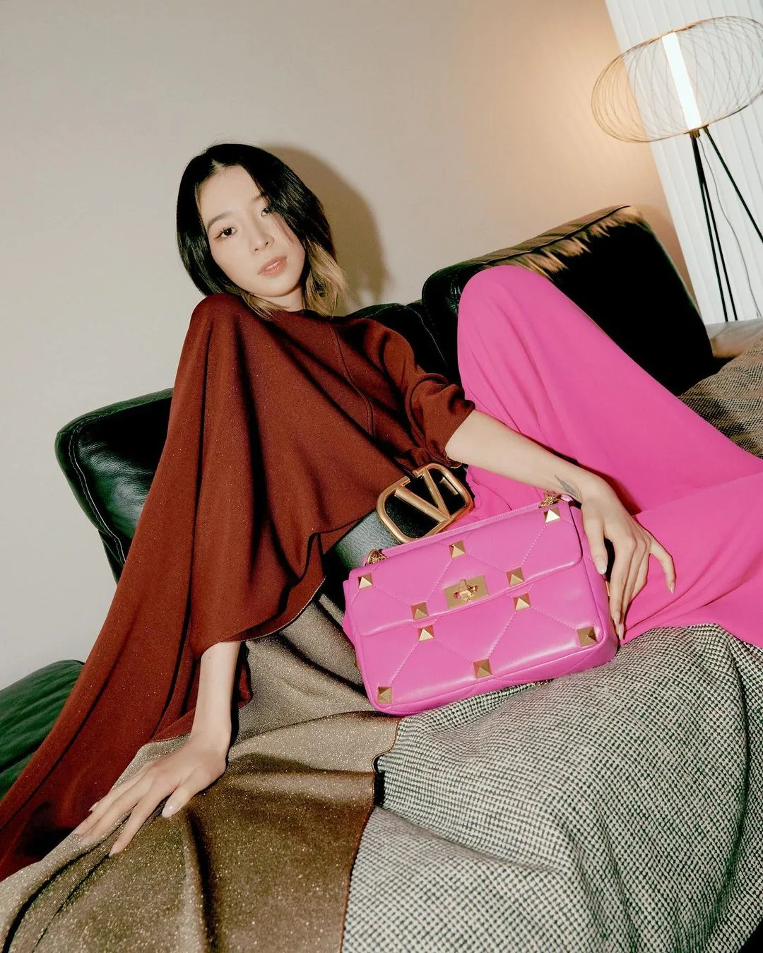thắt lưng Valentino logo