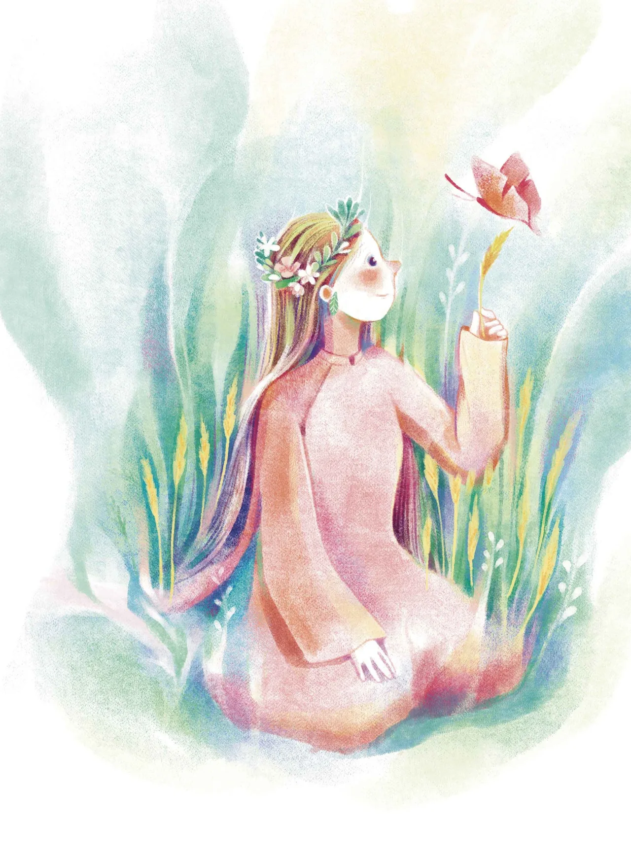 minh họa cung hoàng đạo xử nữ