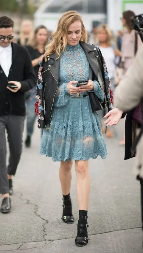 Phong cách thời trang Diane Kruger- ELLE VN