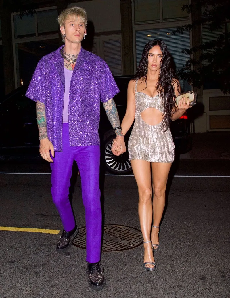 thời trang megan fox machine gun kelly
