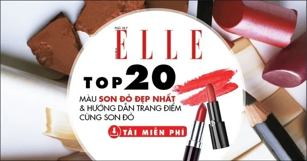 hướng dẫn trang điểm với son đỏ