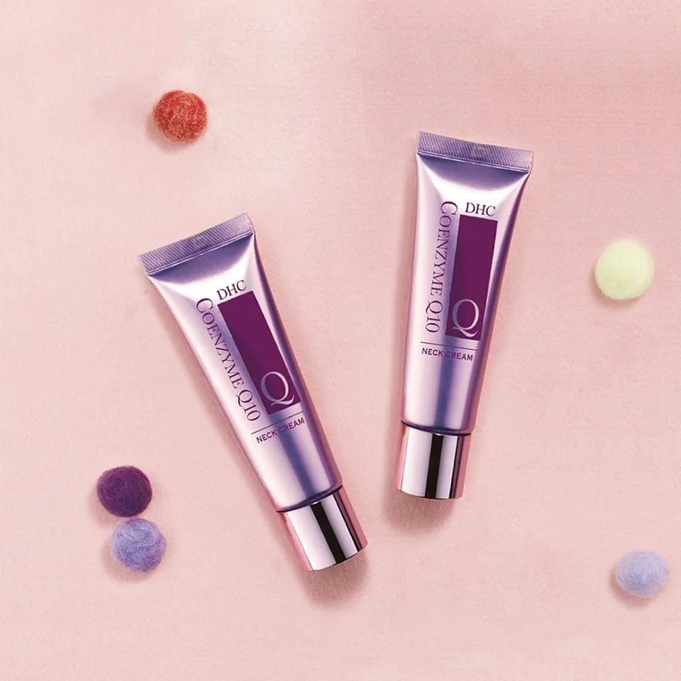 Dưỡng da vùng cổ-DHC Q Neck Cream.