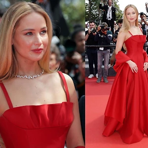 Jennifer Lawrence mang dép xỏ ngón lên thảm đỏ Cannes, Gigi Hadid toả sáng trong đầm Jean Paul Gaultier