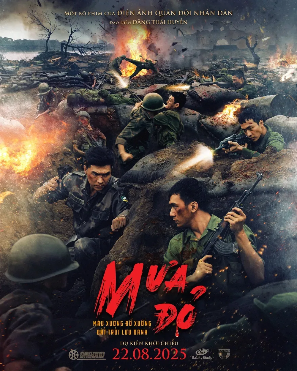 Mưa Đỏ tiếp tục là bộ phim tái hiện mùa Hè đỏ lửa tại Thành Cổ Quảng Trị, nơi hàng nghìn thanh niên trẻ ngã xuống.