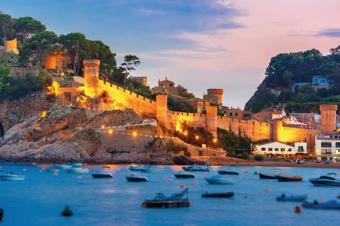 châu âu - Tossa de Mar