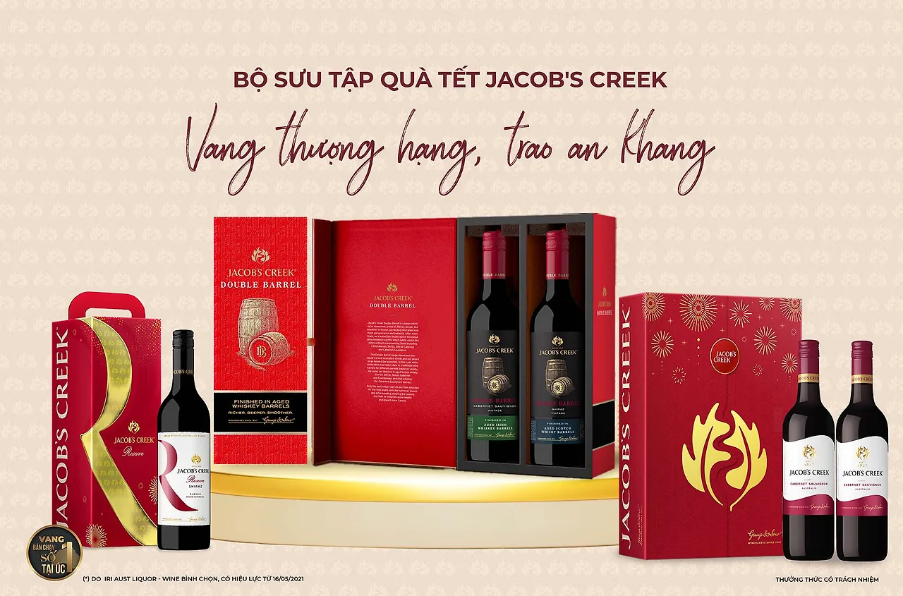 quà tết jacob's creek