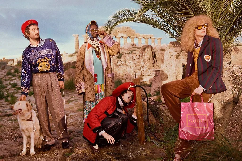 bộ ảnh thời trang gucci