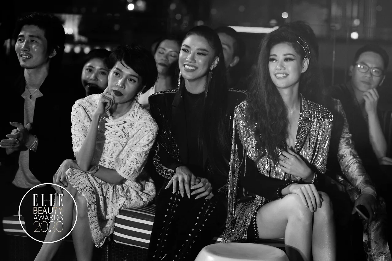 vũ cát tường trình diễn tại elle beauty awards 3