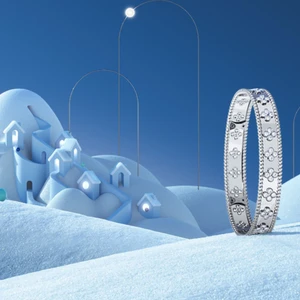 BST Perlée của Van Cleef & Arpels: Điệu nhảy hân hoan của trang sức và đồng hồ mùa lễ hội