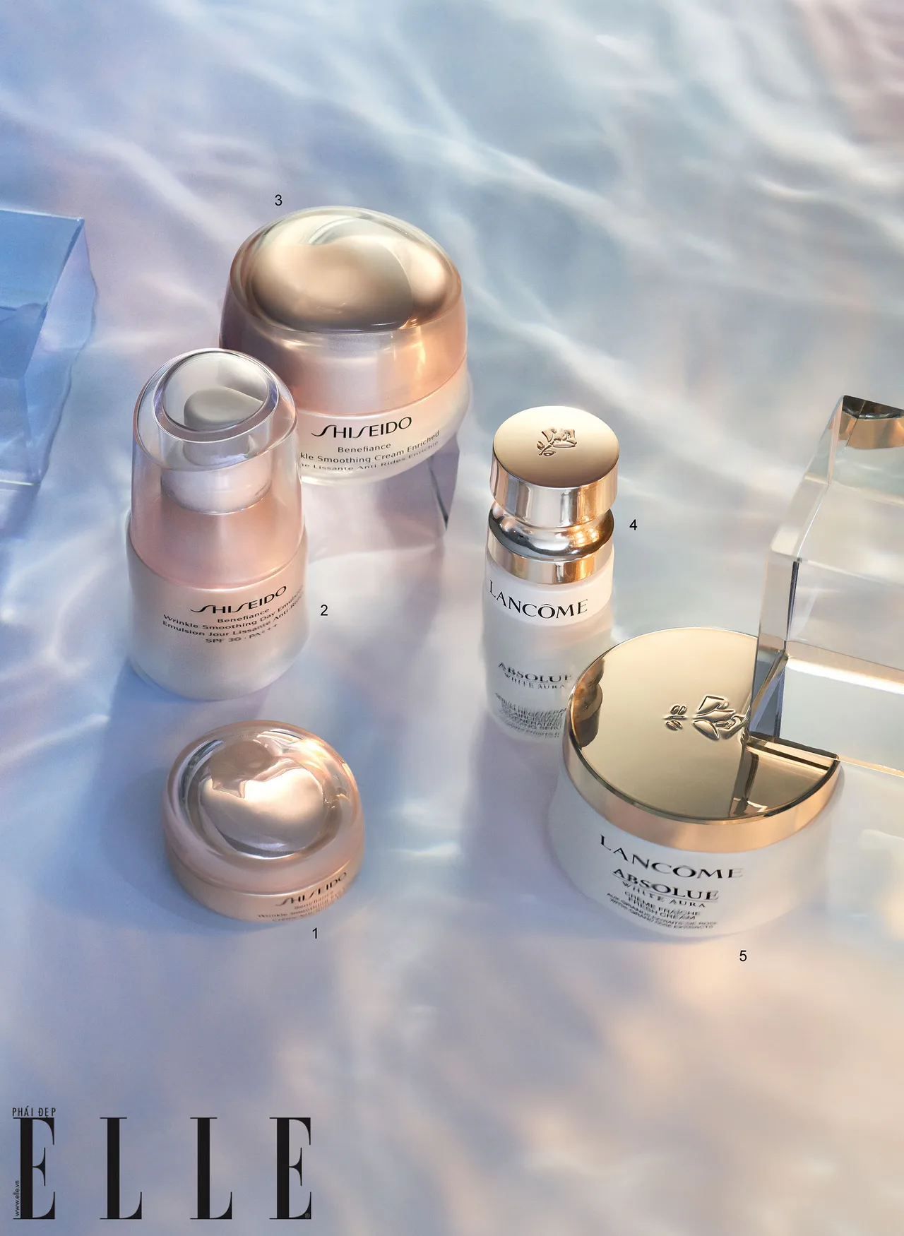 bộ ảnh mỹ phẩm Shiseido Lancome bộ ảnh mỹ phẩm Shiseido Lancome