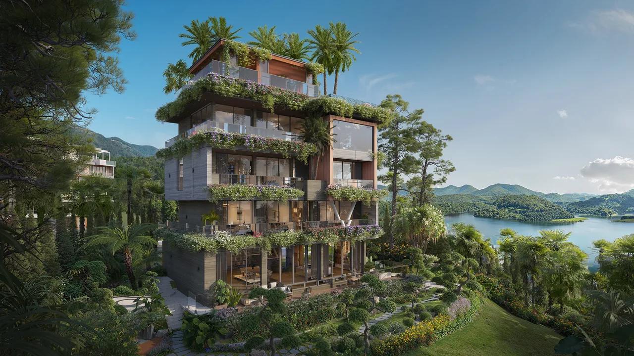Flamingo Maison 108 rừng trên mái