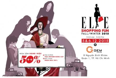 ELLE shopping fun Thu Dong 2015