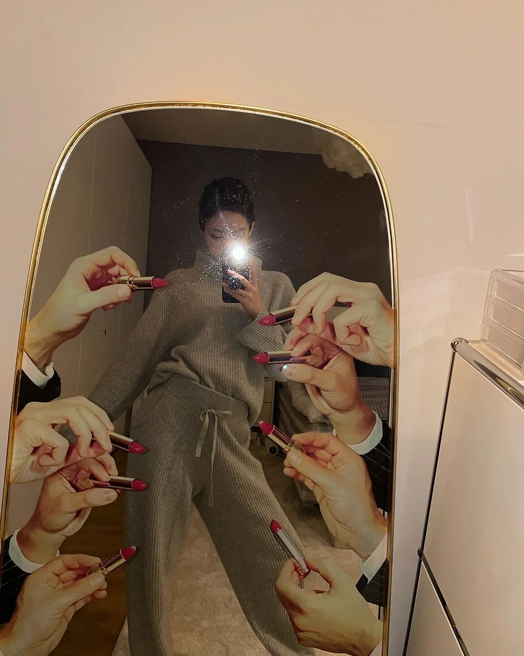 phong cách trang trí nhà của jennie