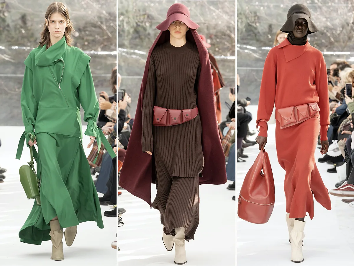 Các mẫu đầm thanh lịch. ấn tượng trong BST Thu - Đông 2020 của Kenzo