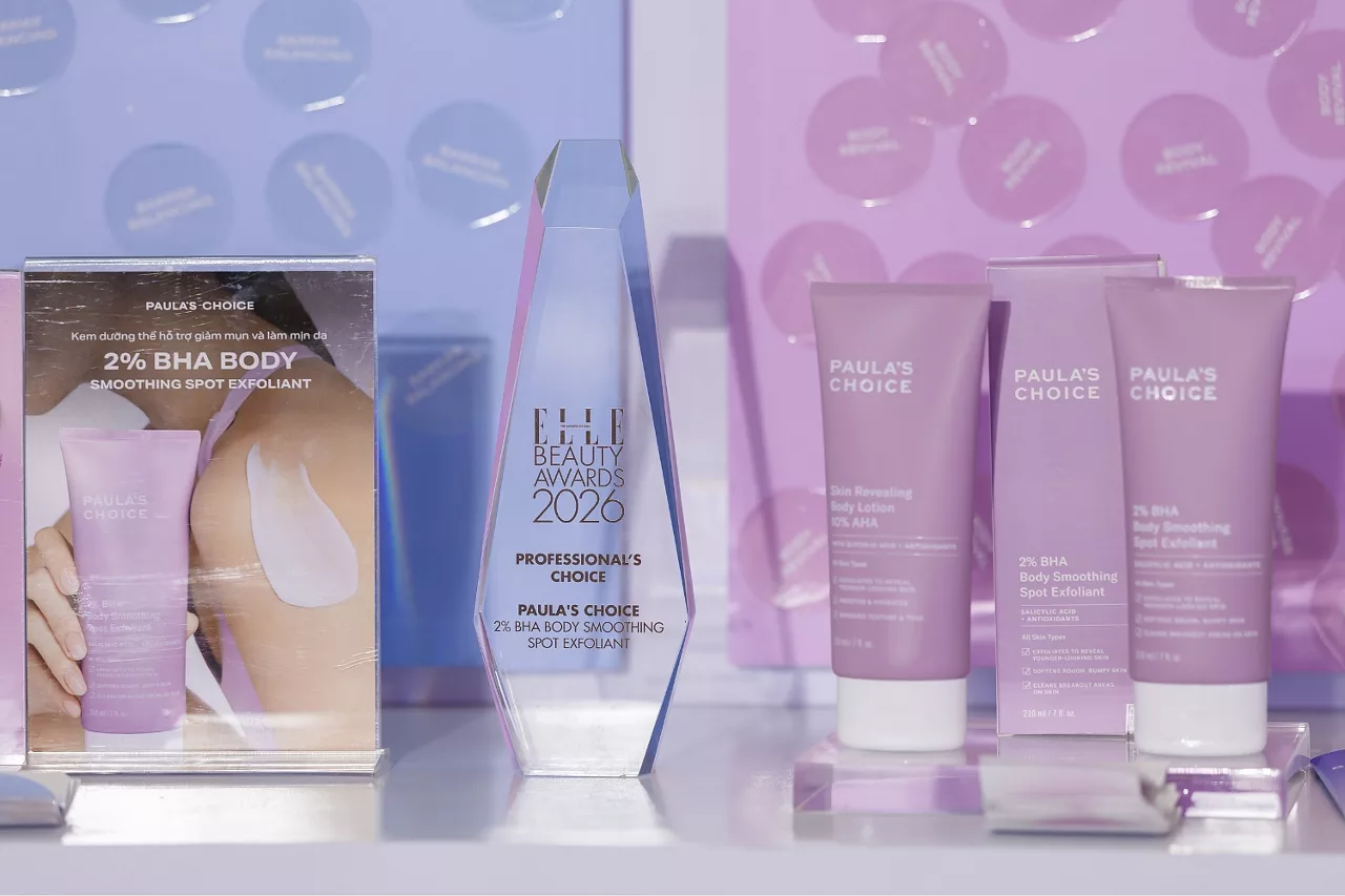 Paula's Choice được vinh danh tại ELLE Beauty Awards 2026