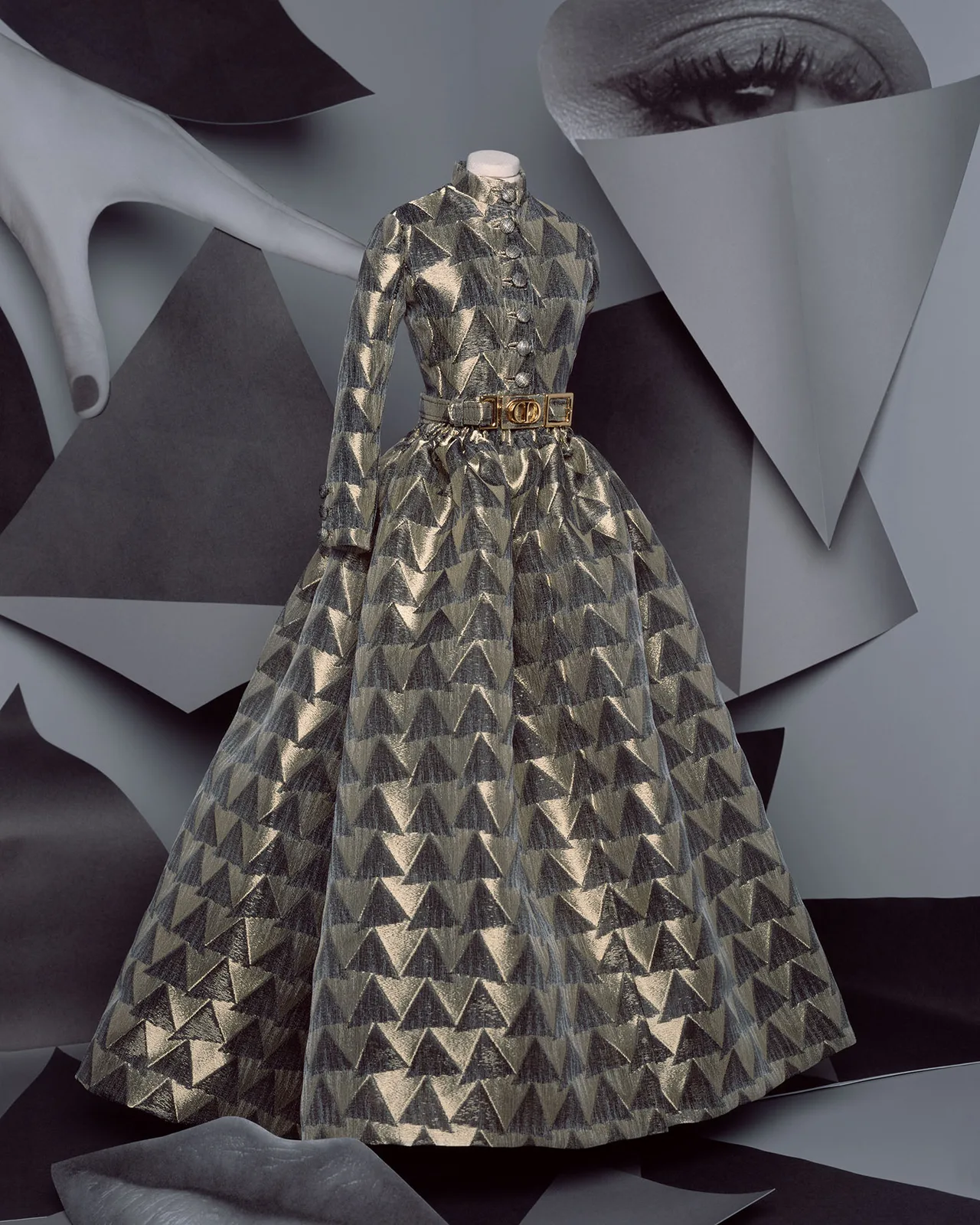 bst dior haute couture thu đông 2021 look 10
