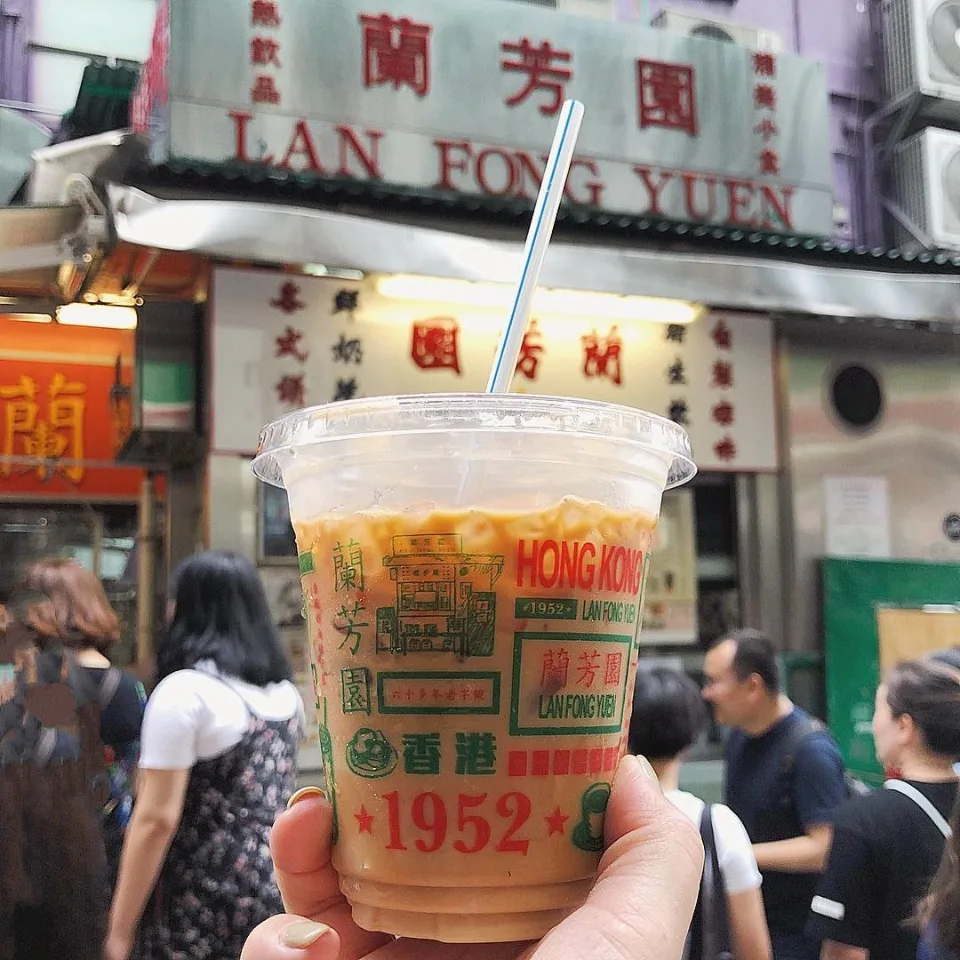 Trà sữa Hồng Kông ở Lan Fong Yuen