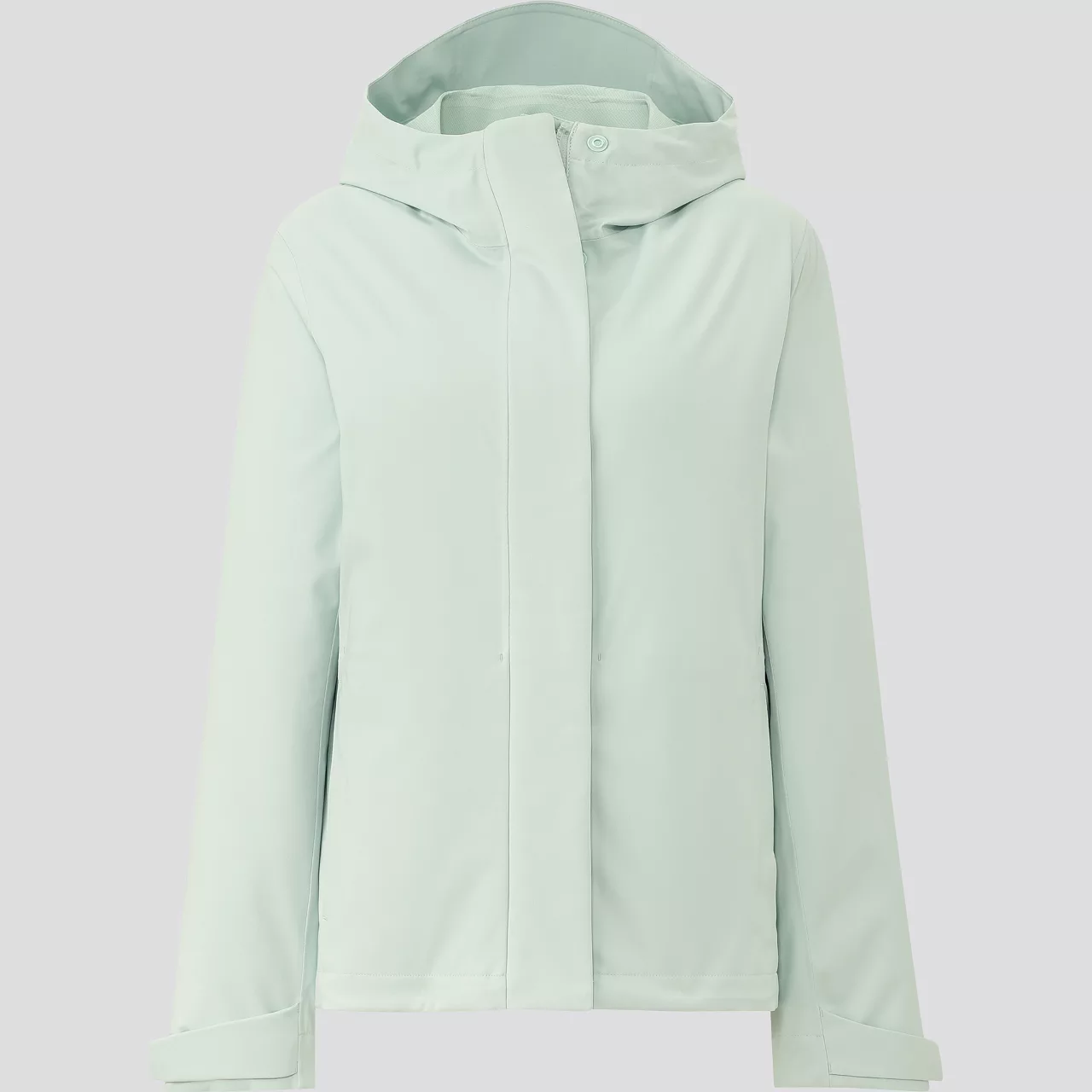 áo khoác parka blocktech uniqlo màu xanh mint chống tia uv