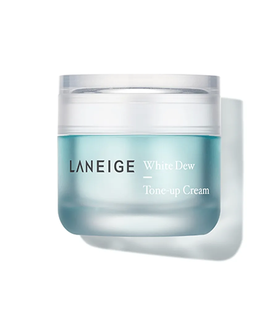 dưỡng trắng da laneige white dew tone up cream