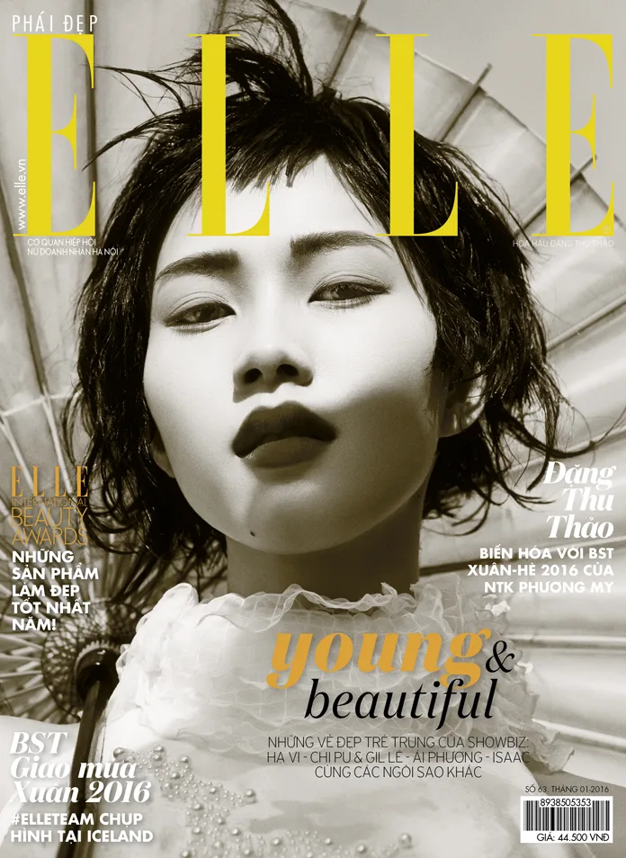 Bìa tạp chi elle vietnam so thang 1/2016