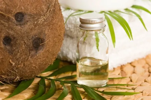 Dưỡng tóc với dầu dừa Dưỡng tóc với dầu dừa