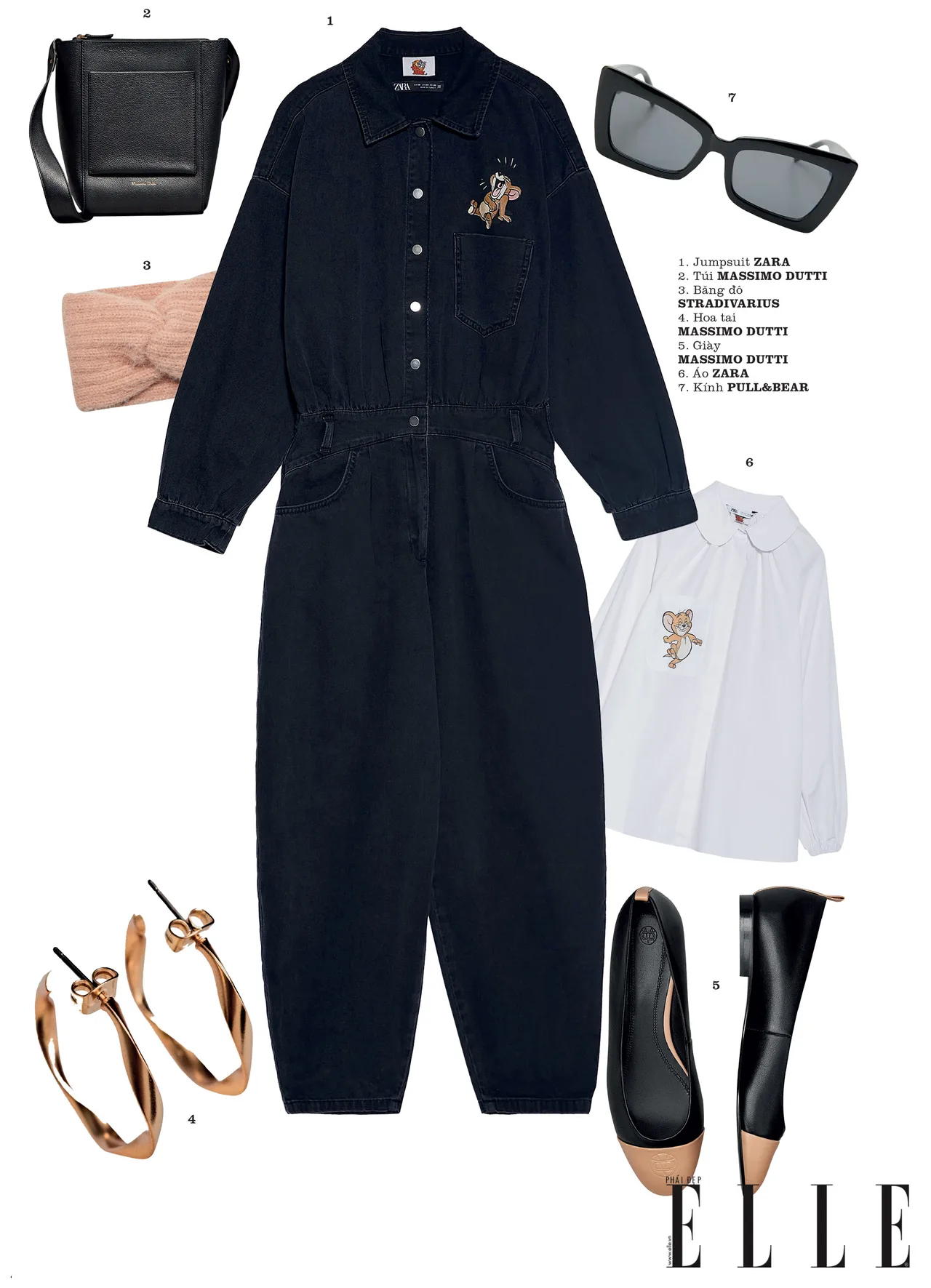 điểm nhấn trang phục jumpsuit năng động các phối đồ tạo điểm nhấn trang phục jumpsuit năng động